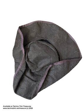 Pirate Hat: Toddler, black felt
